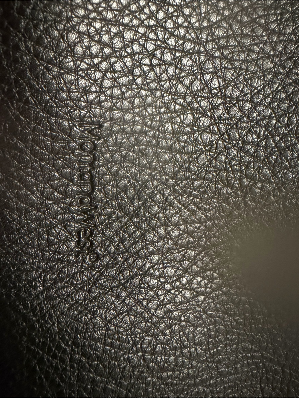 Montana West Black Pebbled Shoulder Bag - Picture 5 of 7